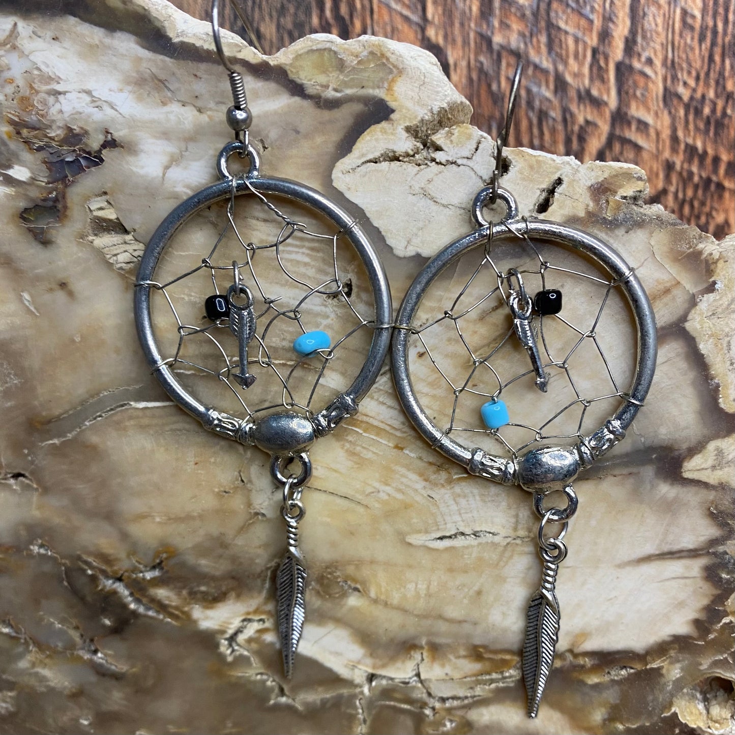 Silver Serenity Dreamcatcher