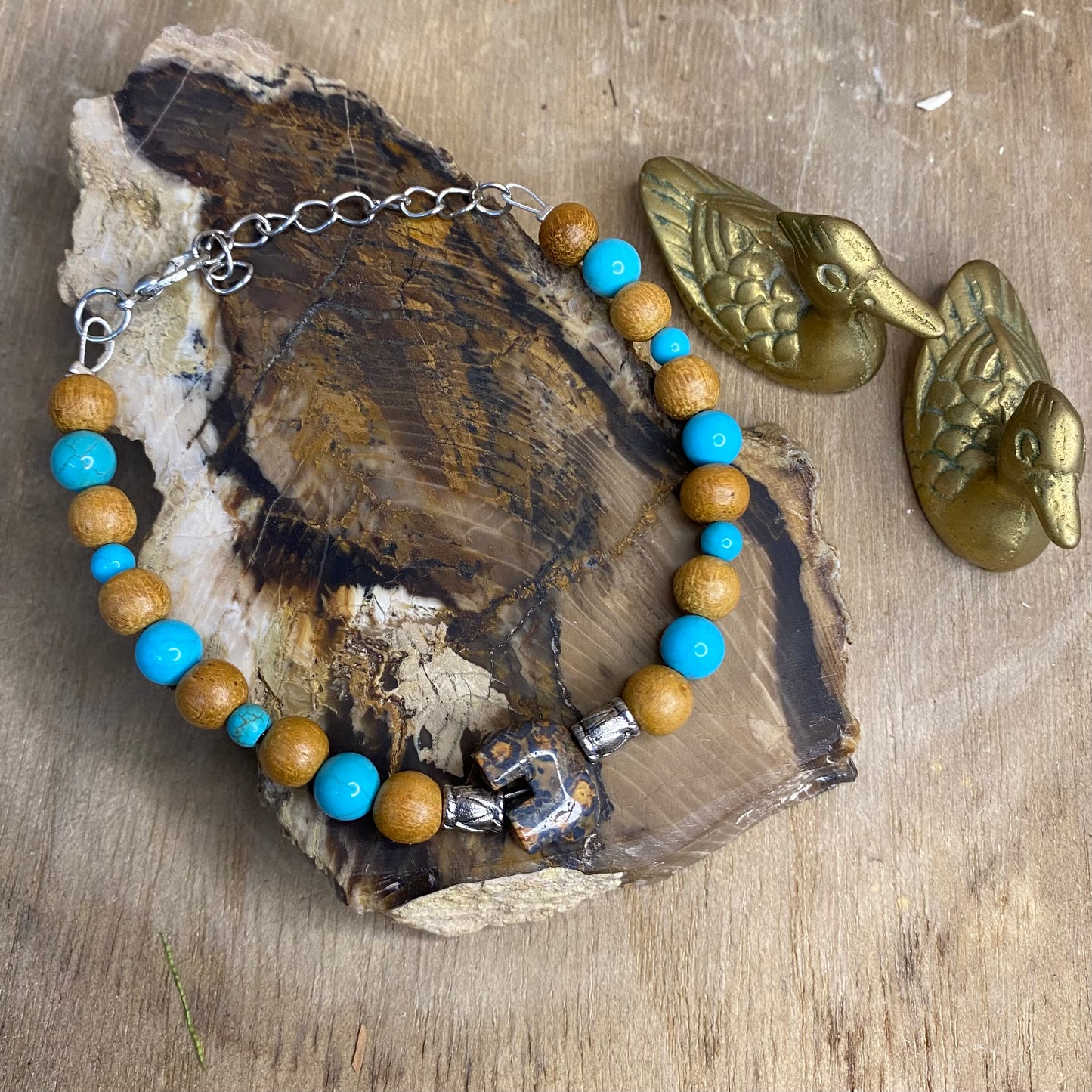 Woodland Harmony Medicine Bear Bracelet