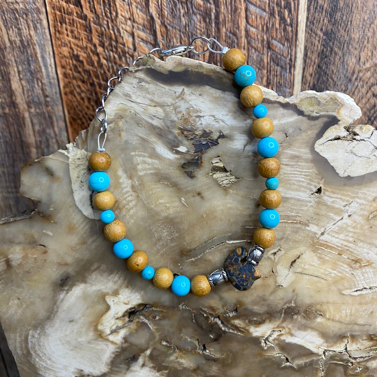 Woodland Harmony Medicine Bear Bracelet