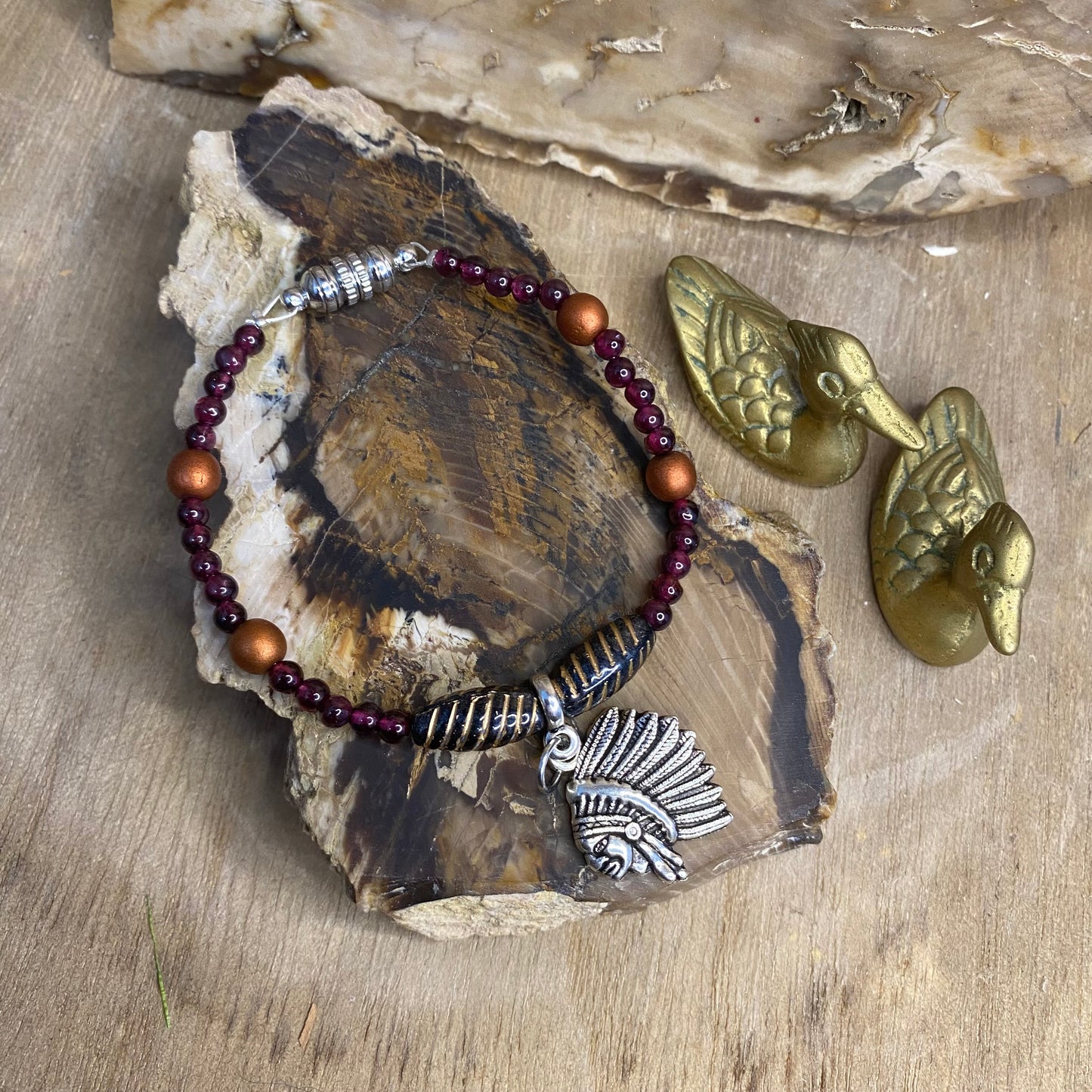 Harmony of Hues War Bonnet Bracelets