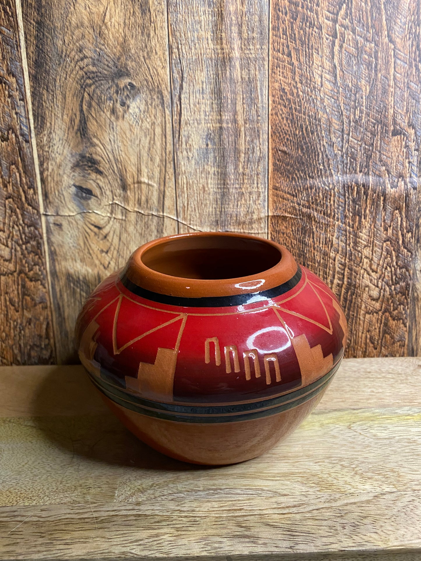 Sioux Pottery Vase