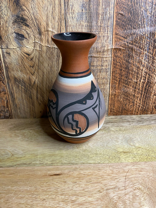 Navajo Clay Etched Pottery