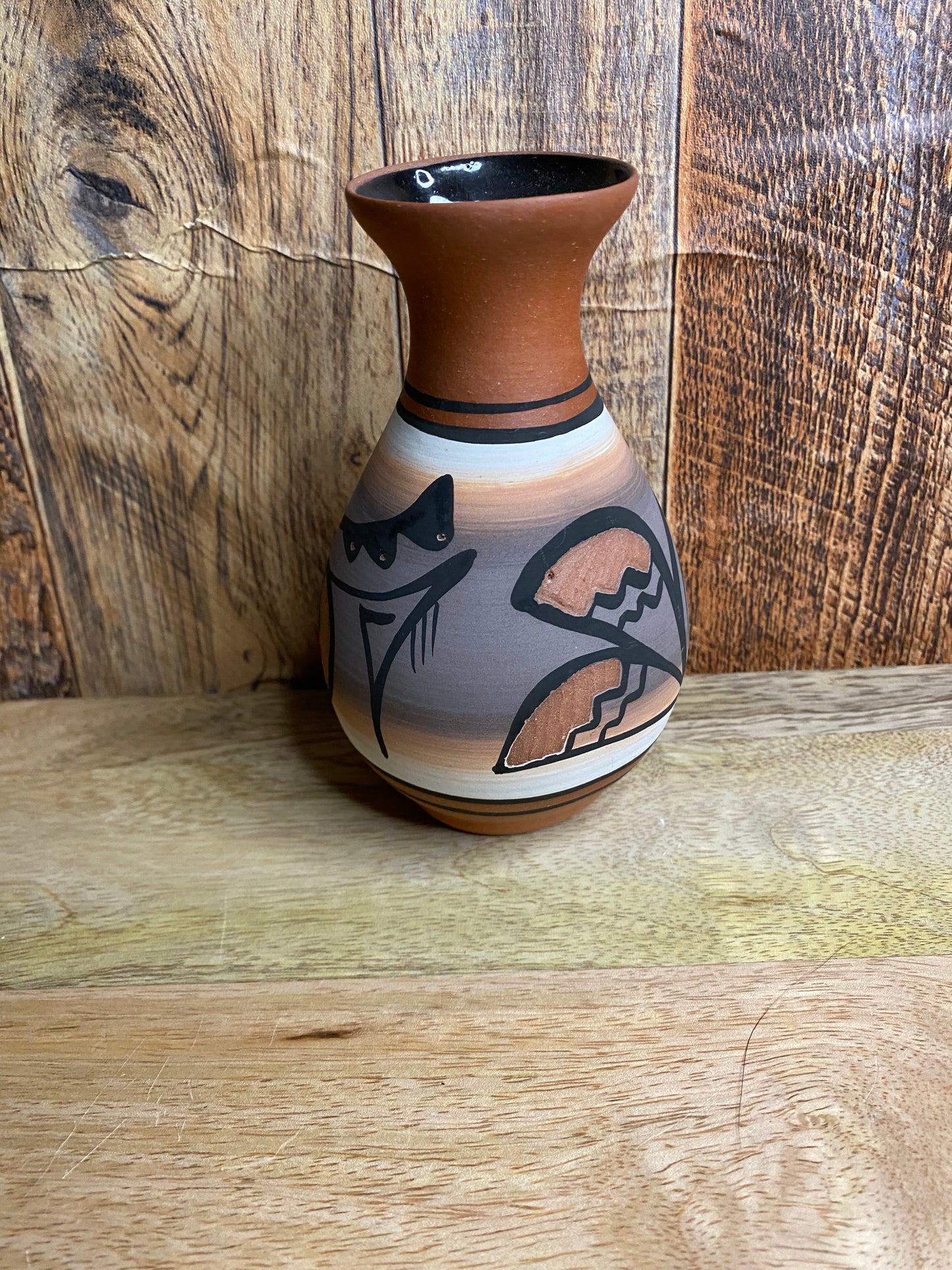 Navajo Clay Etched Pottery