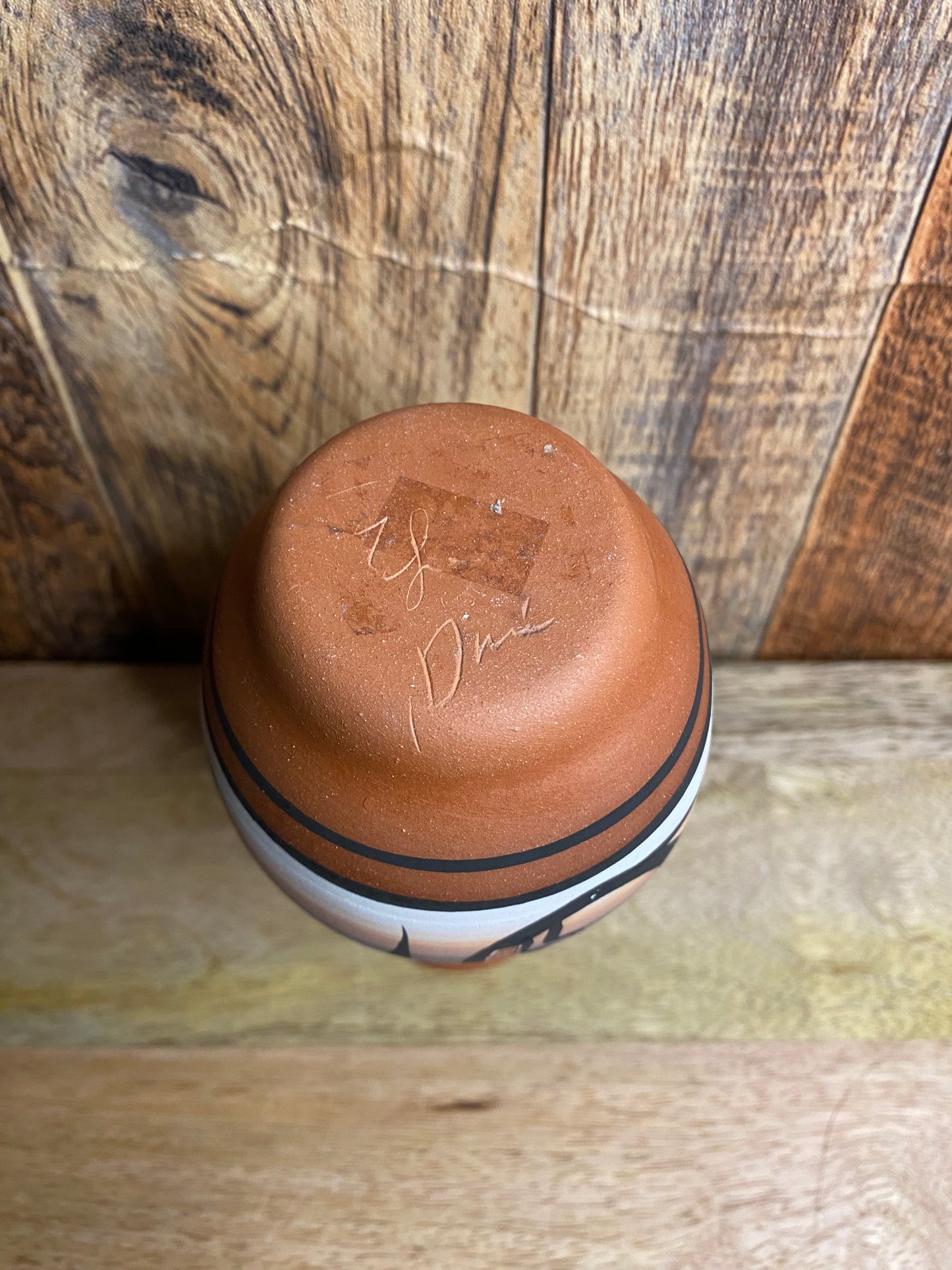 Navajo Clay Etched Pottery