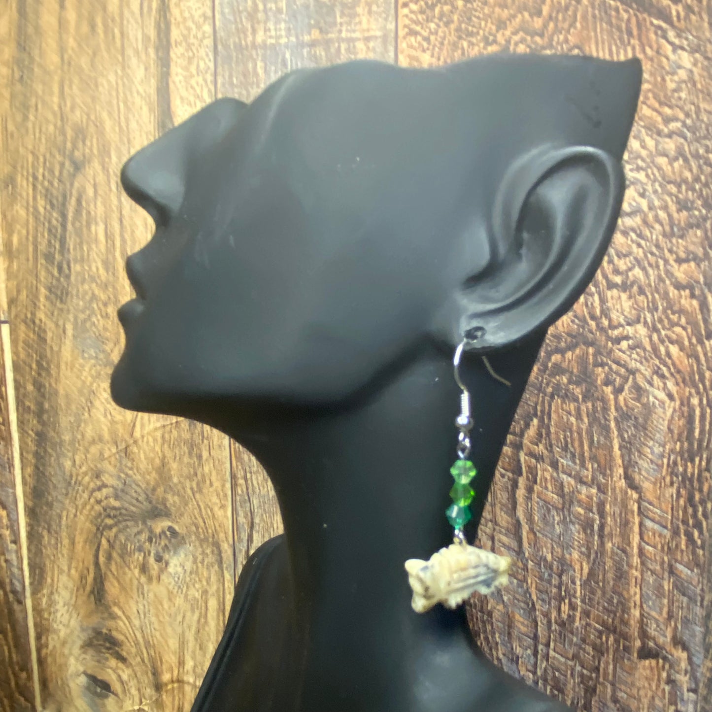 Earthen Guardian Armadillo Charm Earrings